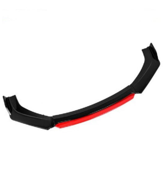 Universal Car Front Bumper Lip Flat Under Panel Splitter Spoiler Diffuser