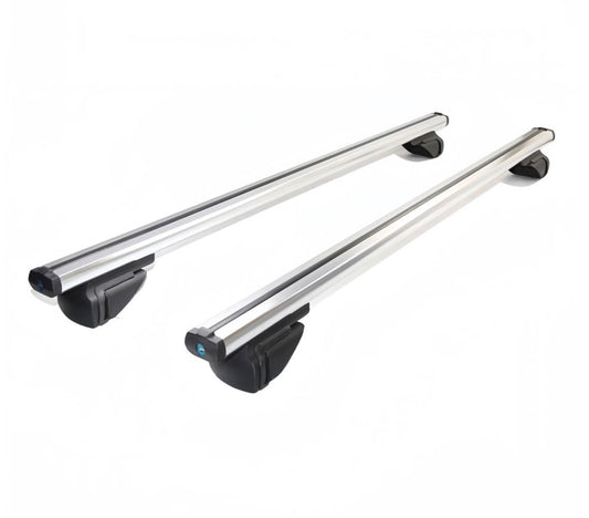 120cm Aluminium Roof Rack - Lockable Carrier Rail - Car Load Carrier Rack - Silver
